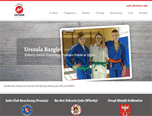 Tablet Screenshot of judo.sulkowice.pl