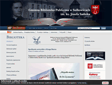 Tablet Screenshot of biblioteka.sulkowice.pl